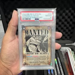 Marshall D. Teach PSA 10