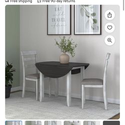 3 Piece Dining Table 