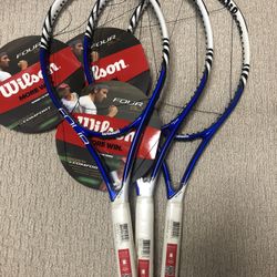 NOS Wilson BLX Four Tennis Racquet Grip Size 4 1/4 & 4 3/8