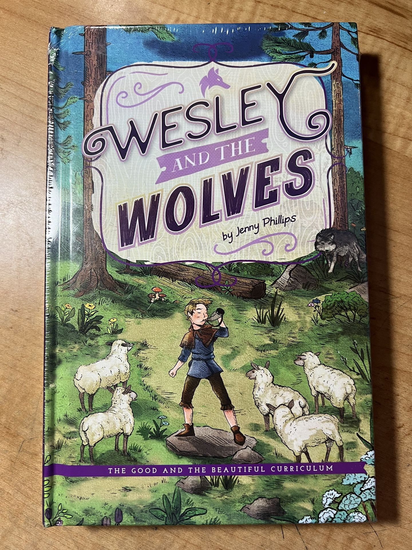 2 NEW Books Molly and the Falcon - Wesley and the Wolves - Reading