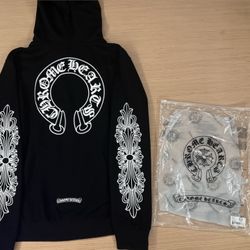 Chrome Heart Zip Up Hoodie 