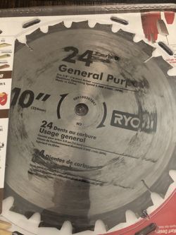 Miter saw and circular saw blades