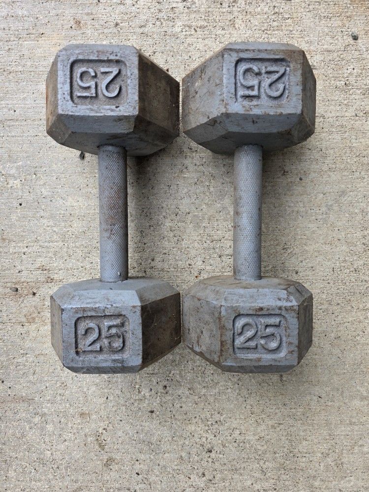 25lb Dumbbell Set