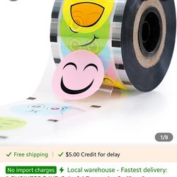 ROLLS OF PLASTIC FILM FOR CUP SEALER MACHINE