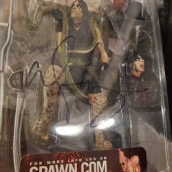 Autographed Alice Cooper Toy