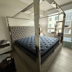 King Canopy Bed Frame