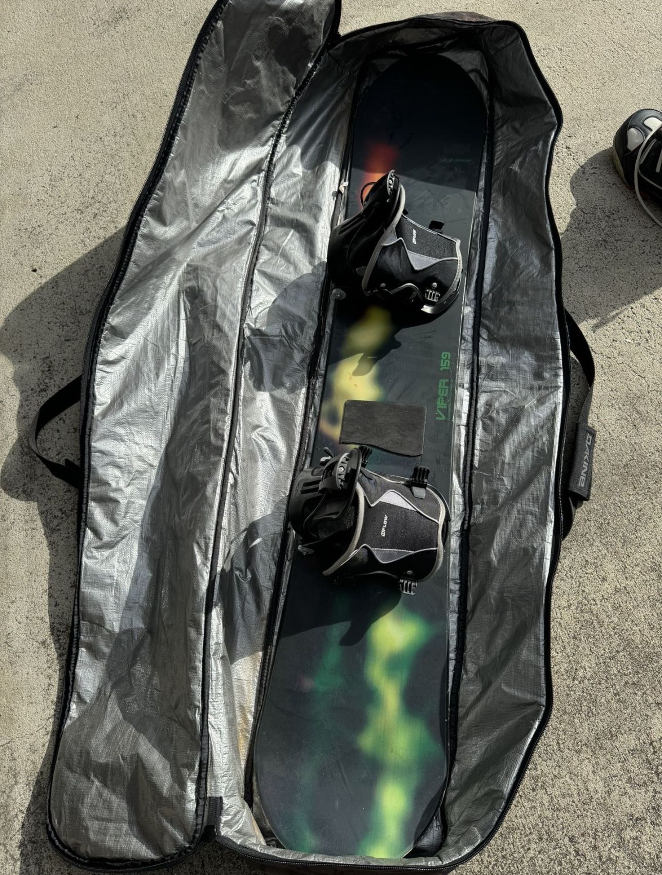 159 Snowboard, Size 11Boots, Bindings, Goggles