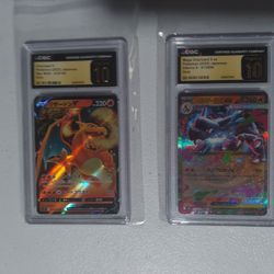 Graded CGC Japanese Pokemon Cards