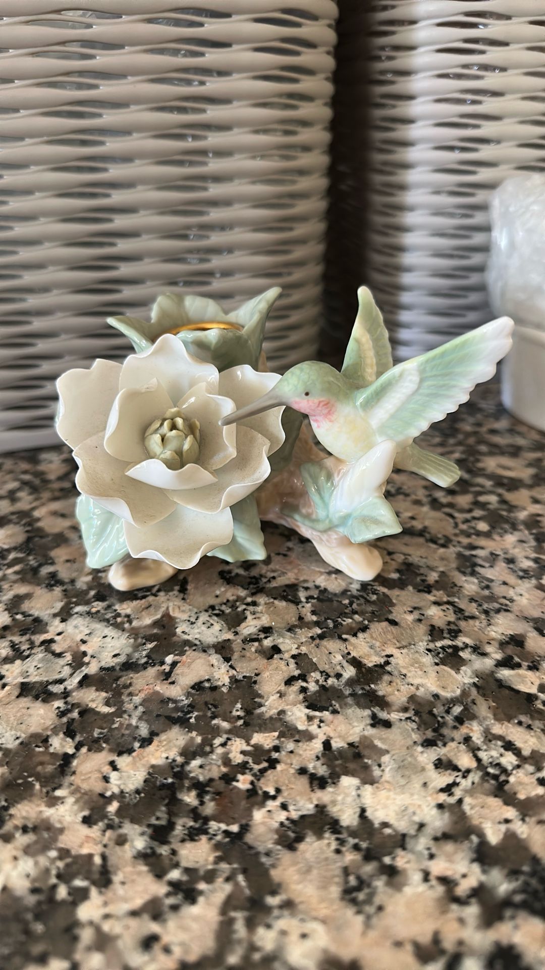 Candle Holder Humming Bird