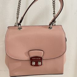 Pink Coach Crossbody Bag 