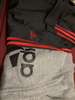 3 Youth Boys Adidas Joggers Size 16 