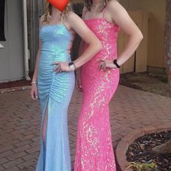 Blue Prom/Formal dress 