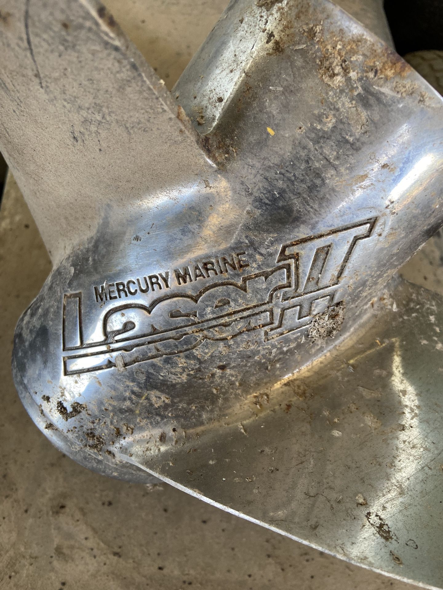 Mercury Laser II Stainless Steel Prop 48-16544 19P