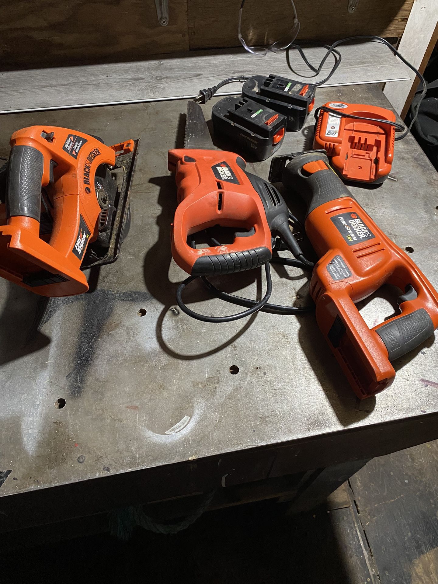 Power Tools Battery, And Charger Included