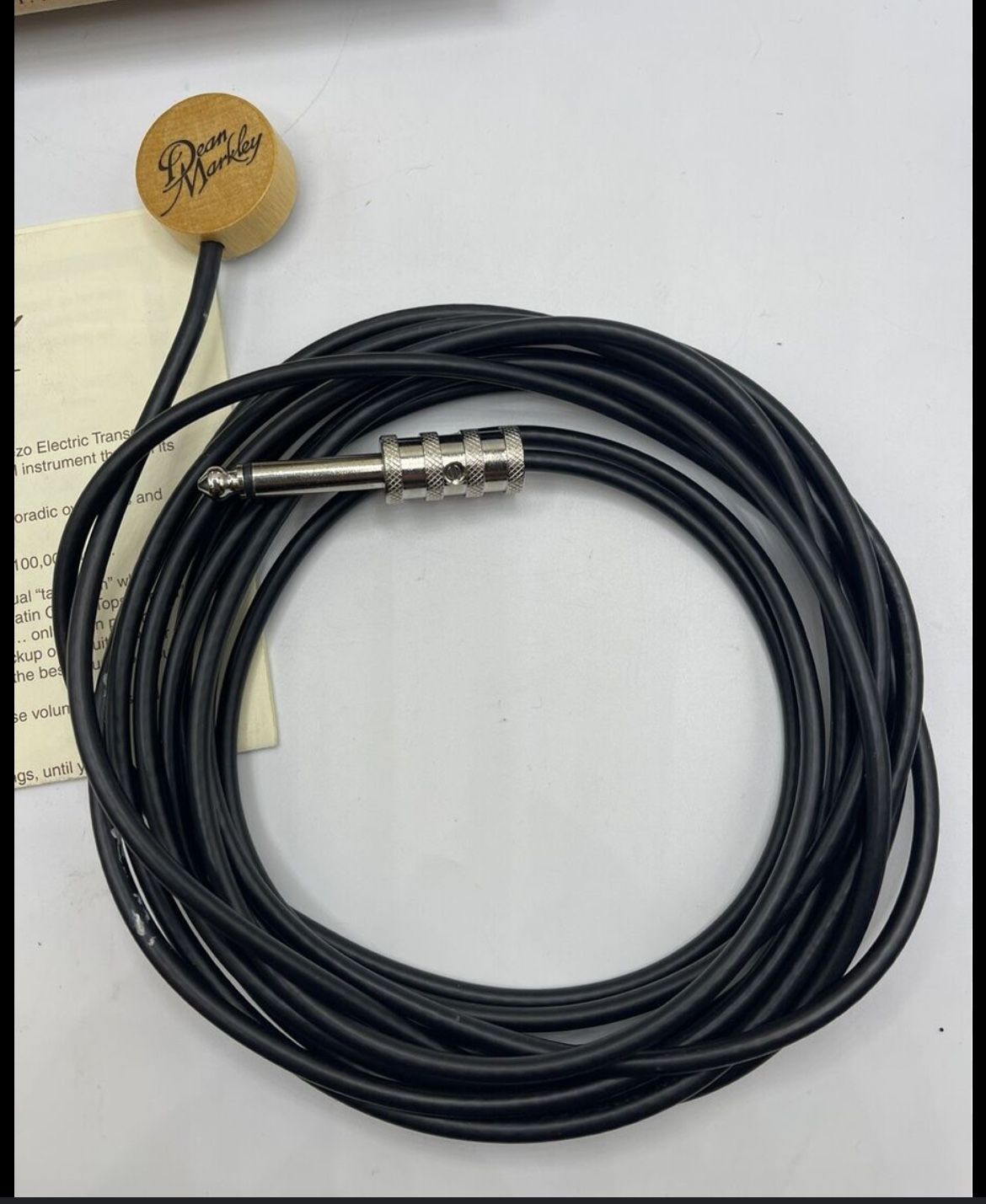 Cable- Traducer Acoustic Guitar