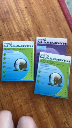 Grade 7, Math mammoth, Light blue series
