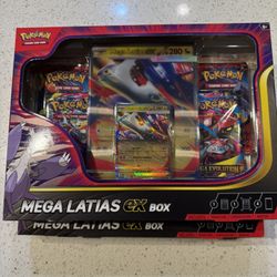 pokemon mega latias ex box