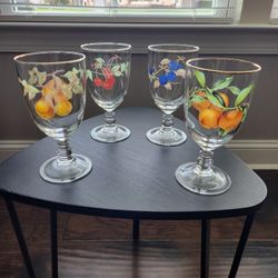 Royal Worcester Evesham Goblets 