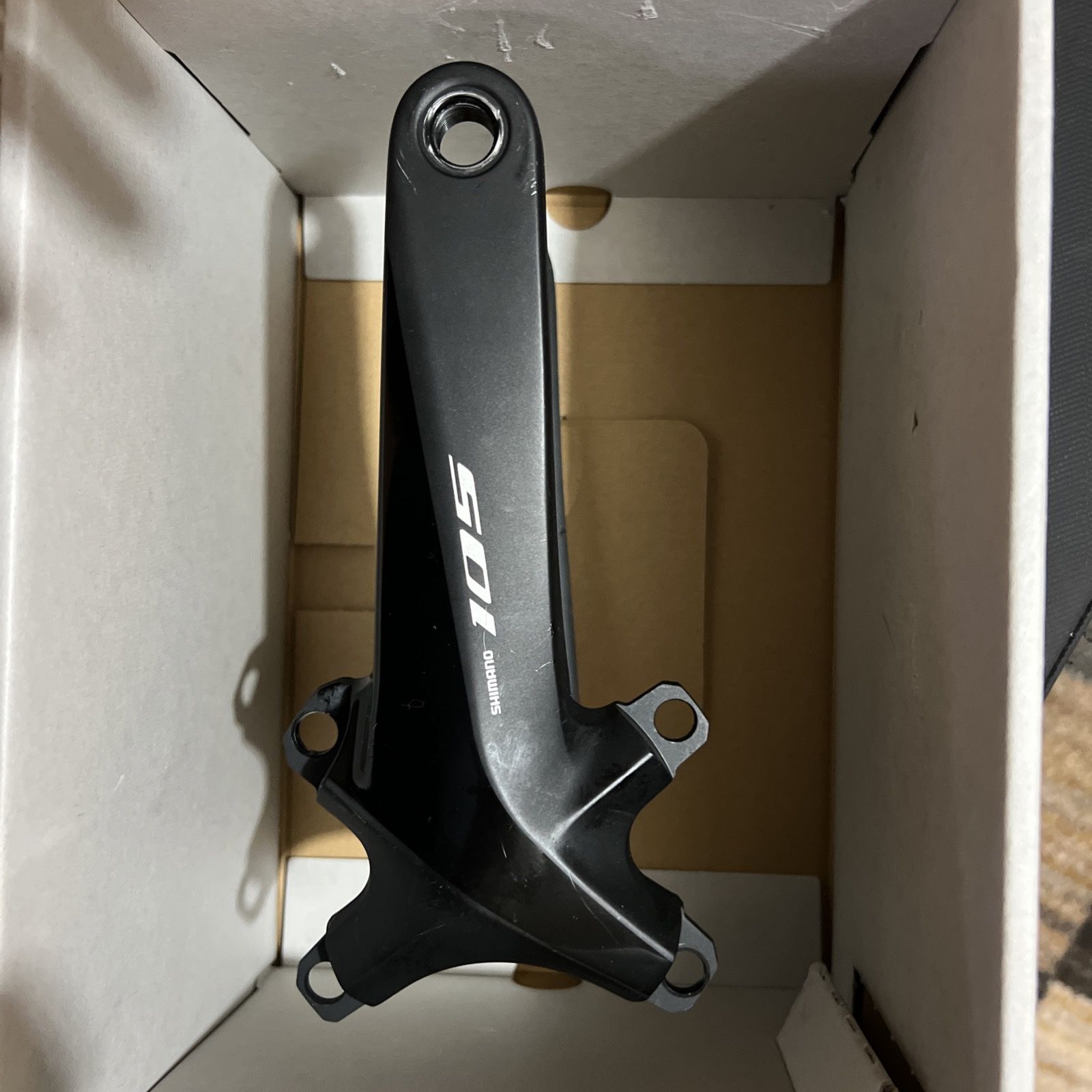 Shimano 105 FC-R7000 Crankset - 170mm, 11-Speed, W/O CR, Hollowtech