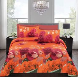 Queen organic set sheets