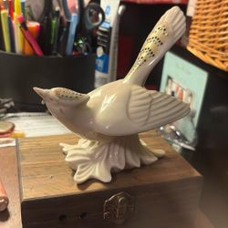 Lenox China Jewels Collection Blue Jay bird figurine