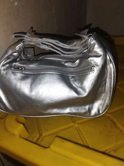 Gray purse