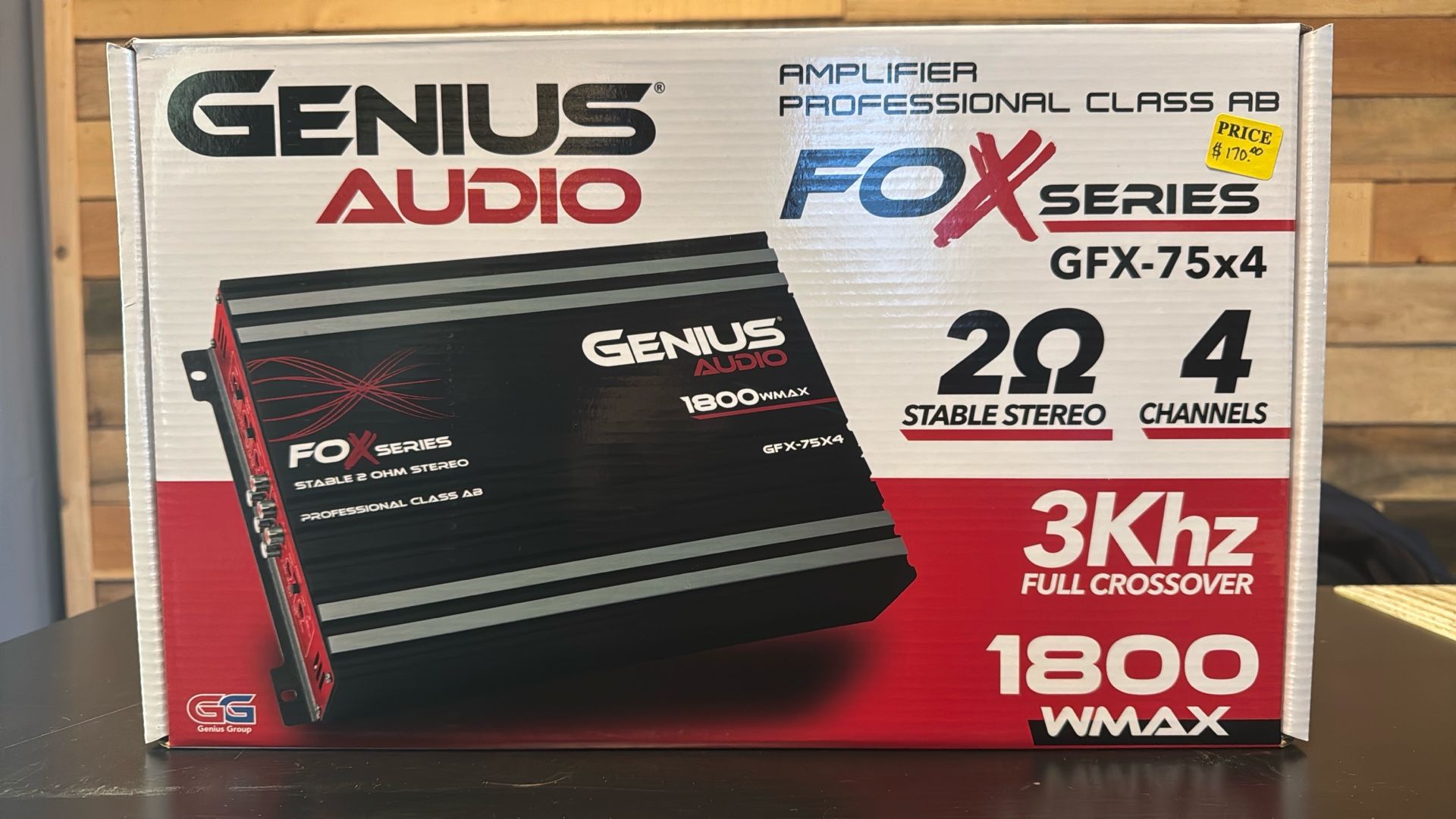 Brand New Genius Audio Amplifier 