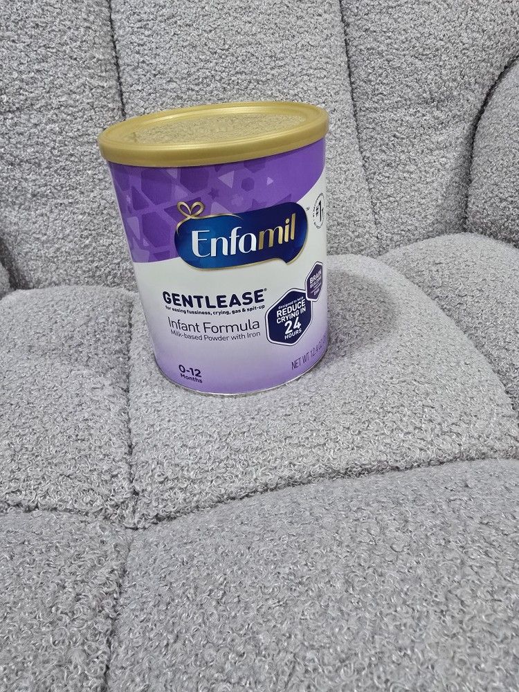 Enfamil Gentlease Infant Baby Formula, 12.4 oz 8 Cans