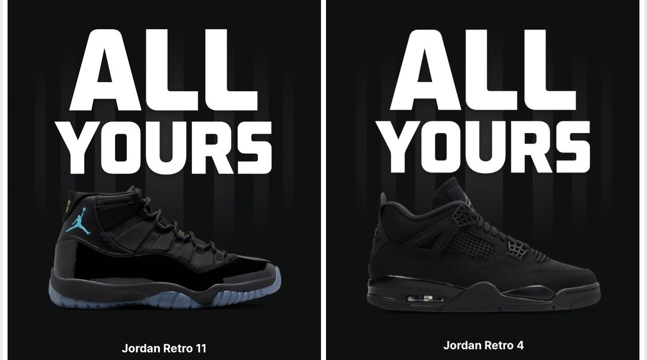 Jordan’s 4’s & 11’s