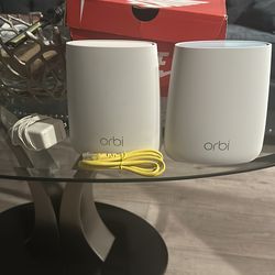 NETGEAR Orbi Whole Home Wifi System Add-On Satellite - White