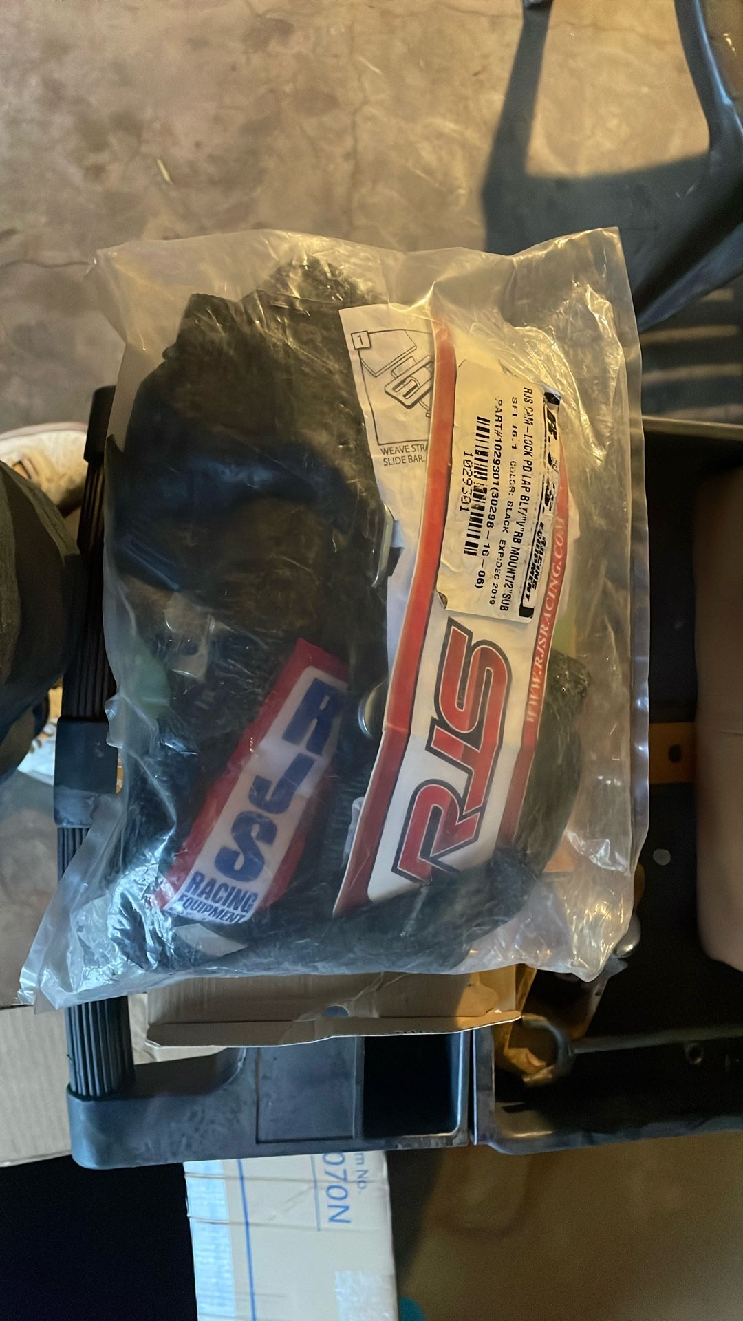 RJS CAM-LOCK PD LAP BLT/“V”MOUNT 2”SUB SFI 16.1