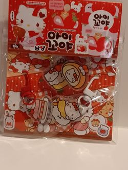 Hello kitty Keychain bundle new set of 4