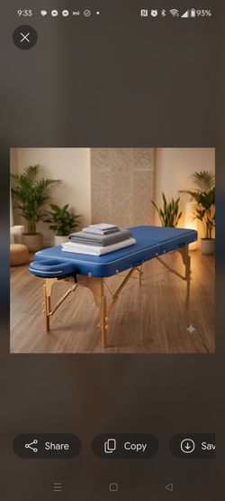 Master massage table