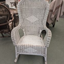 Wicker rocker