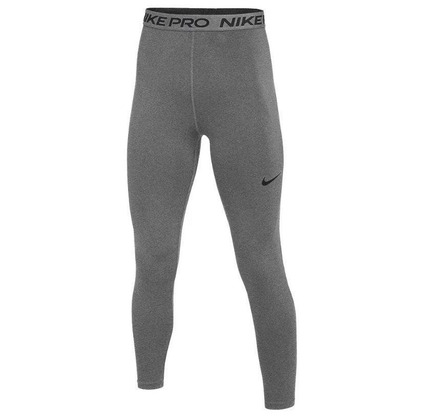 Nike Pro 365 7/8-Length Leggings Women's Large Gray DH4896-091 New