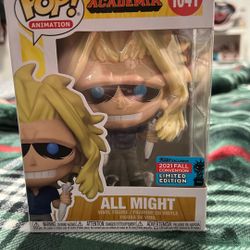 ALL MIGHY MY HERO ACADEMIA FUNKO POP #1041 Limited Edition 