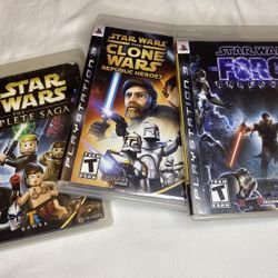 PS3 Star Wars Game Lot
