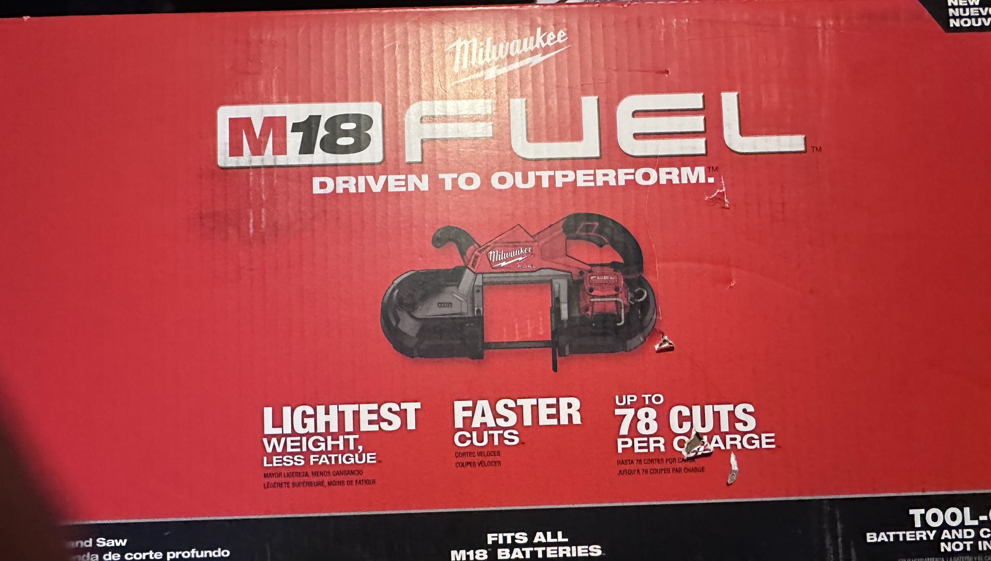 Milwaukee Band Saw Brand New In Box Never Open