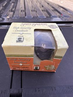 Trimco Saint Gaudens Solid Bronze High Security Deadbolt