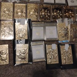 Pokemon Gold Plated 