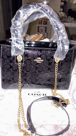 Black Coach handbag/ crossbody