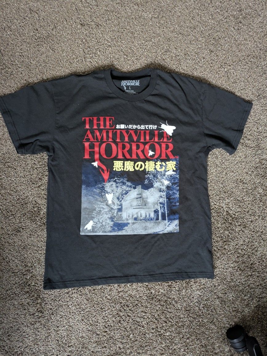 The Amityville Horror Men's Size L Japanese T Shirt