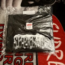 Supreme Flash Tee Size XL Black New