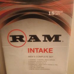 RAM'S MEN'S LEFT HANDED GOLF CLUBS