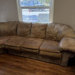 Leather Couch