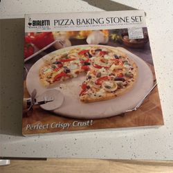 Pizza Baking Stone Set