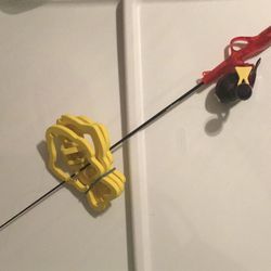 Kids Beginners Real Fishing Pole 