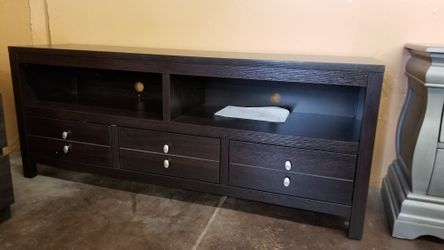 Expresso TV Stand with 3 storage drawers