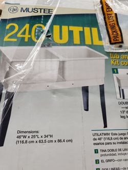 Utility sink