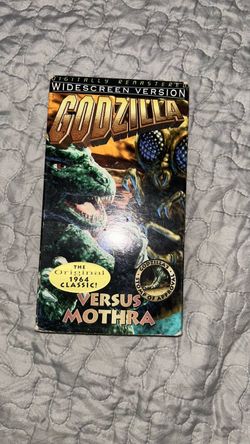 VHS  Godzilla Versus Mothra